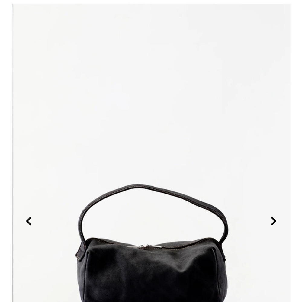 Guidi black horse leather shoulder bag - Picture 5 of 6